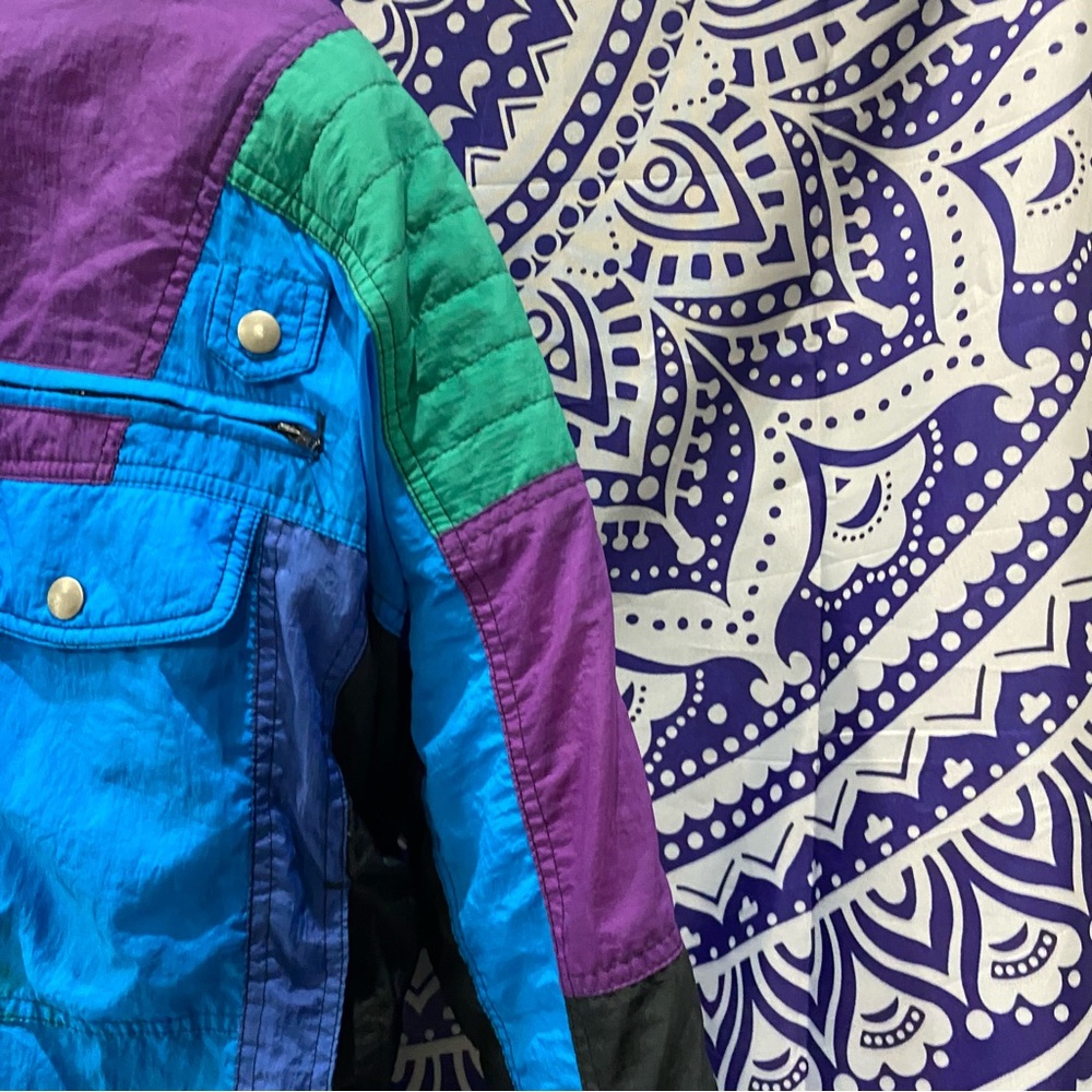 Retro Ski Patchwork Jacket - image 3